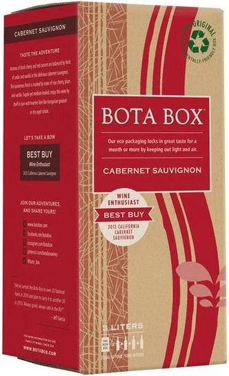 Bota Box Cabernet Sauvignon, 3L