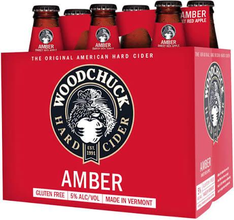 Woodchuck Amber Hard Cider, 6-pack bottles