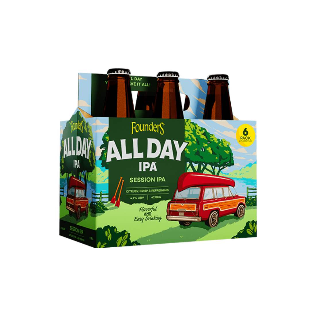 Founders All Day IPA Session Ale, 6-pack bottles