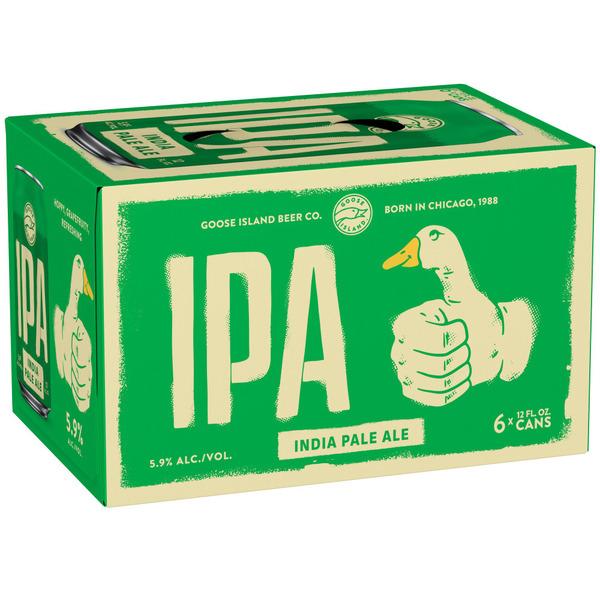 Goose Island IPA, 6-pack cans