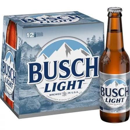 Busch Light, 12-pack bottles
