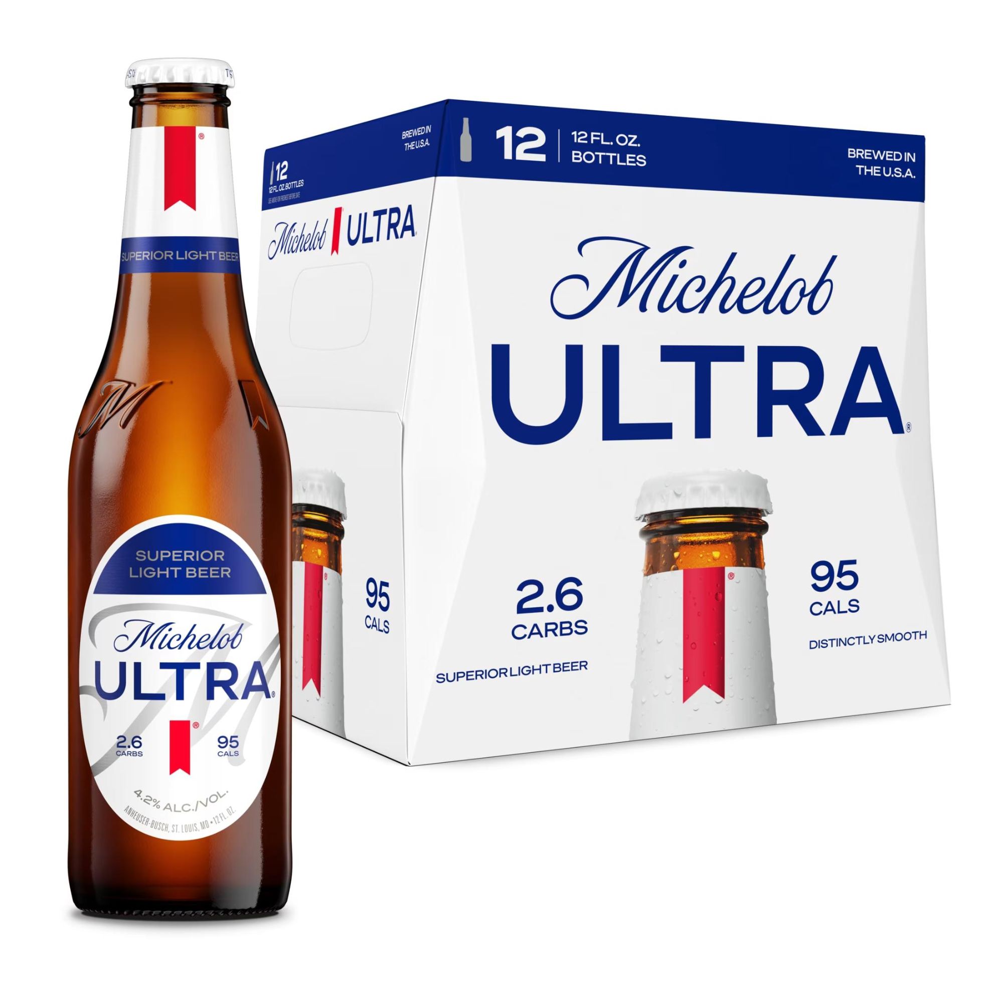 Michelob Ultra, 12-pack bottles