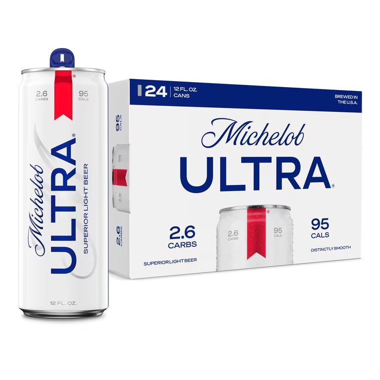 Michelob Ultra, 24-pack cans