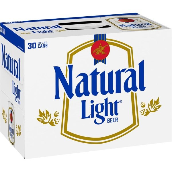 Natural Light, 30-pack cans