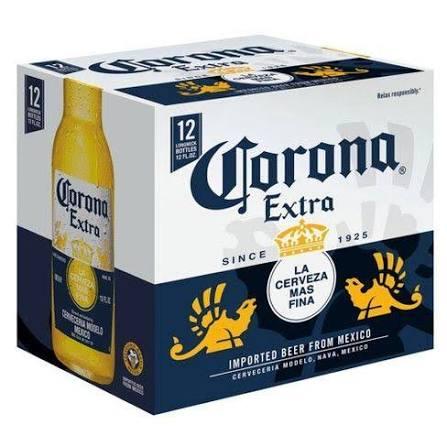 Corona Extra Mexican Lager, 12-pack bottles