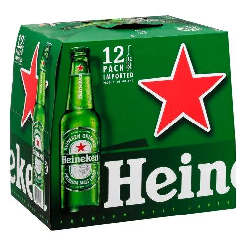 Heineken Lager, 12-pack bottles