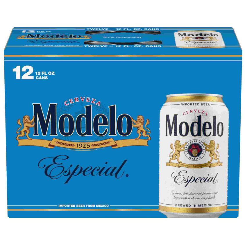 Modelo Especial Mexican Lager, 12-pack cans
