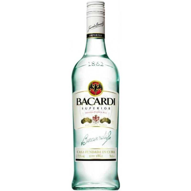 Bacardi Superior White Rum, 750ml