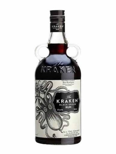 Kraken Black Spiced Rum, 750ml