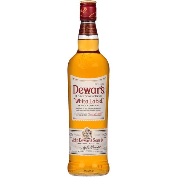Dewar's White Label Scotch Whisky, 750ml