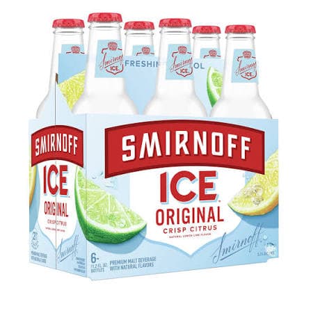 Smirnoff Ice Original, 6-pack bottles