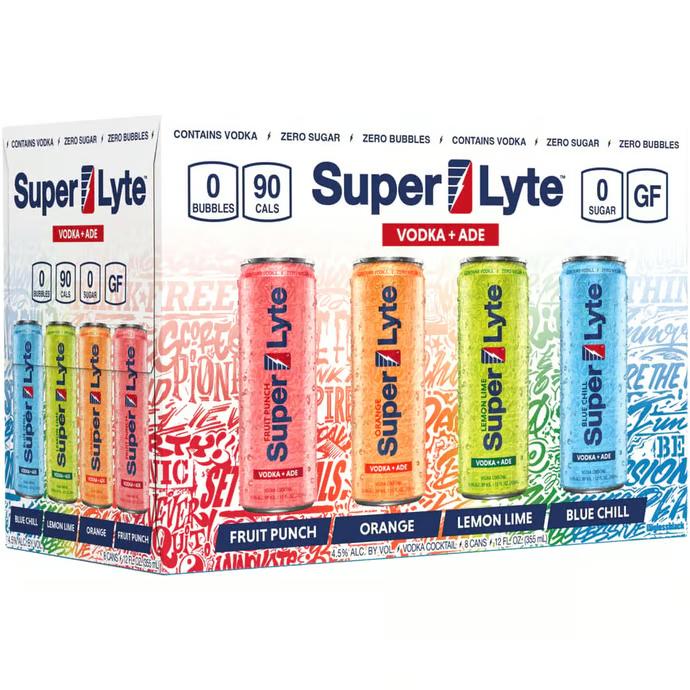 Super Lyte Vodka + Ade Variety Pack, 8-pack cans